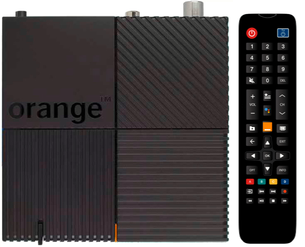 Подключение декодера 4K TV Orange к Интернету