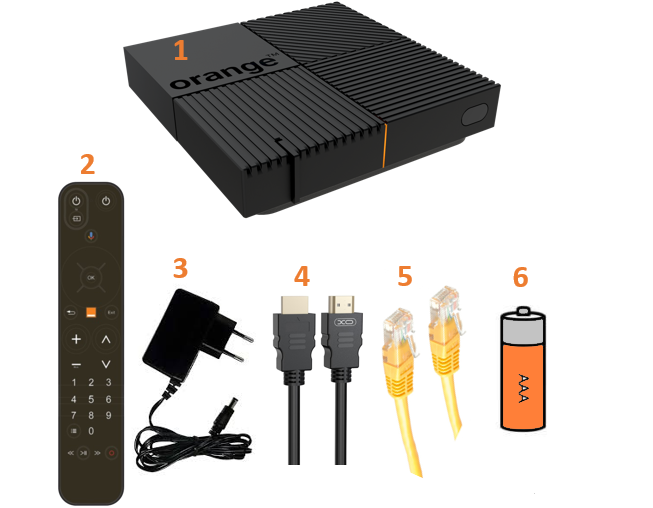 Набор декодера Orange 4K